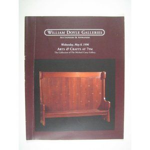Doyle Catalog 1996 Arts Crafts Michael Carey Gallery Furniture Stickley Fulper